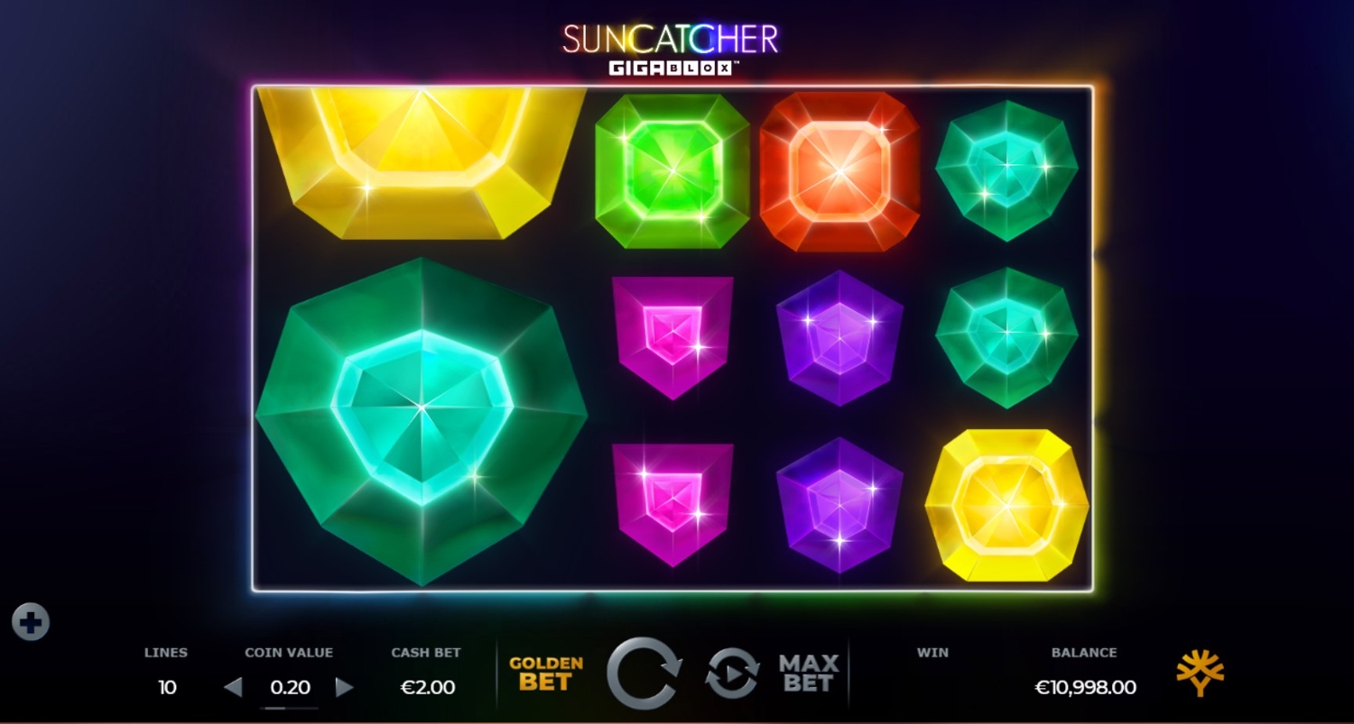 Suncatcher Gigablox Slot Gameplay