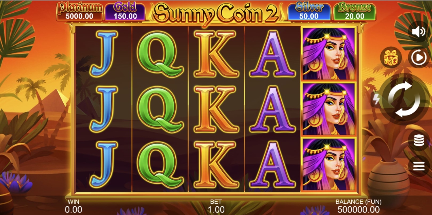Sunny Coin 2: Hold the Spin Slot Gameplay