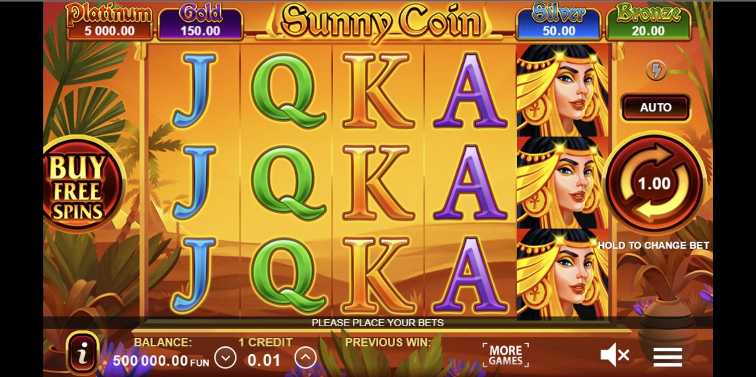 Sunny Coin: Hold the Spin Slot Gameplay