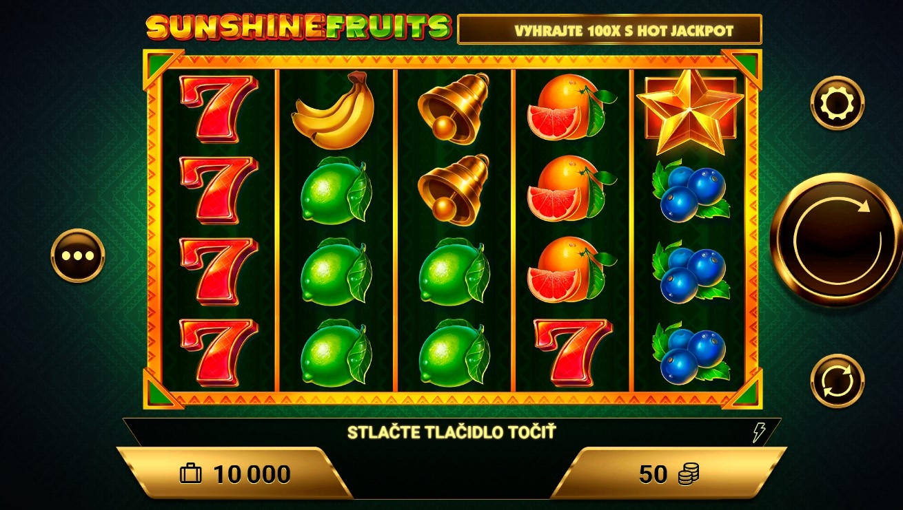 Sunshine Fruits Slot Gameplay