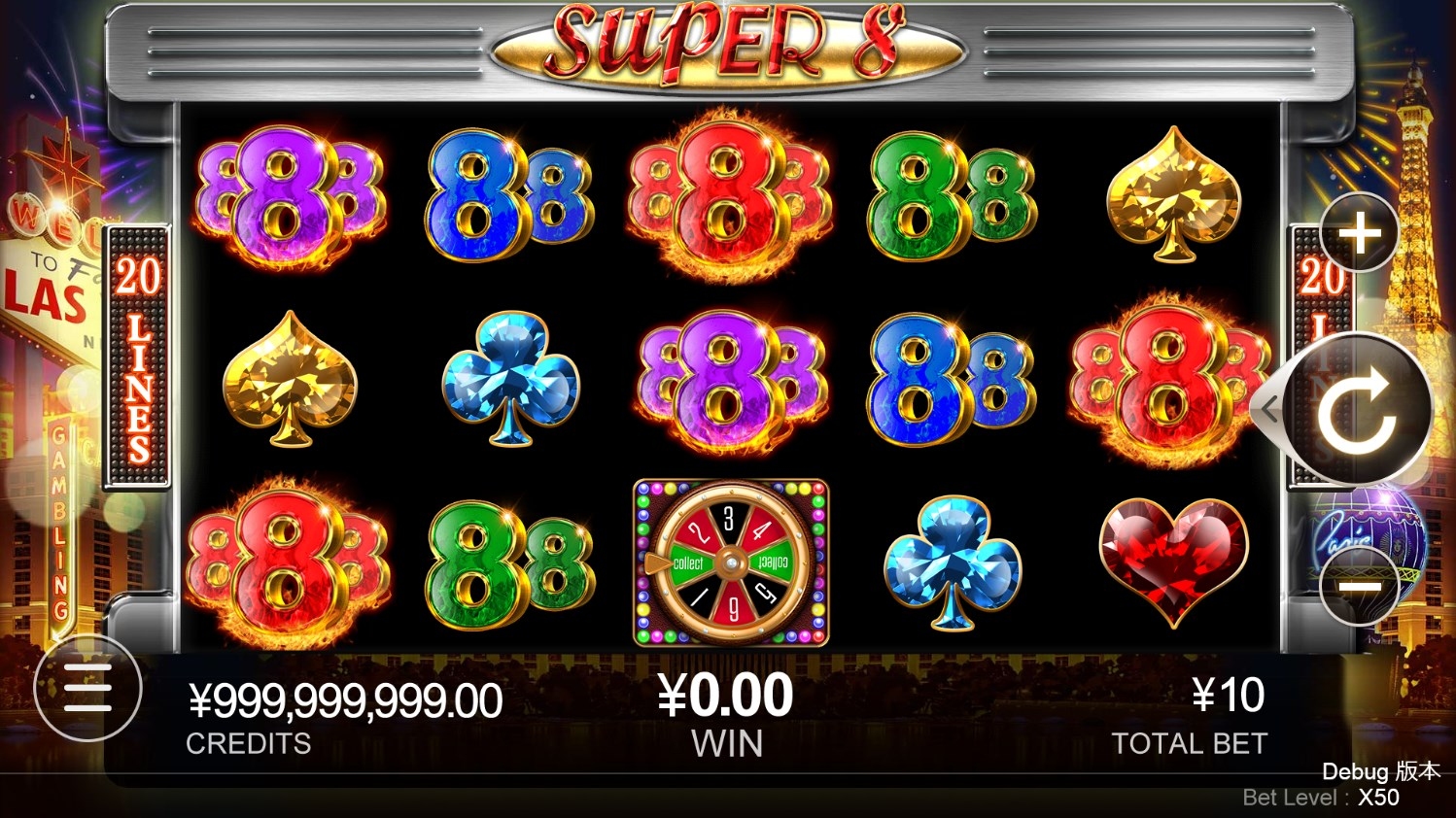 Super 8 Slot Gameplay