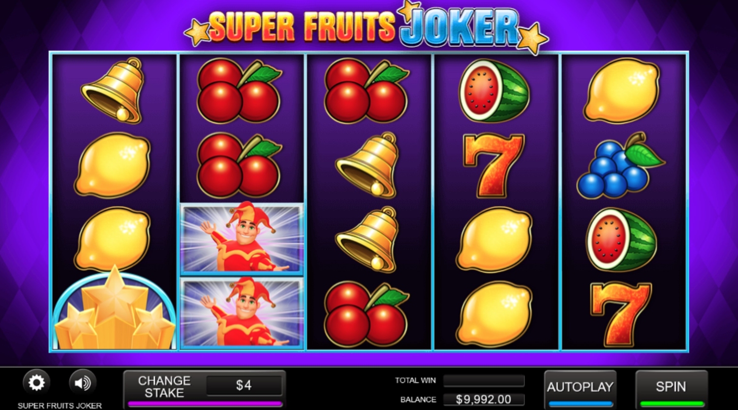 Super Fruits Joker Slot Gameplay