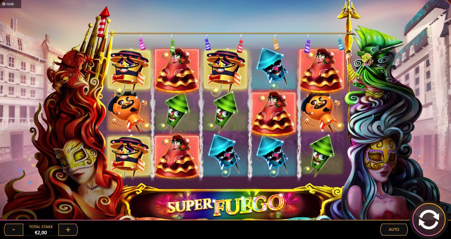 Super Fuego Slot Gameplay
