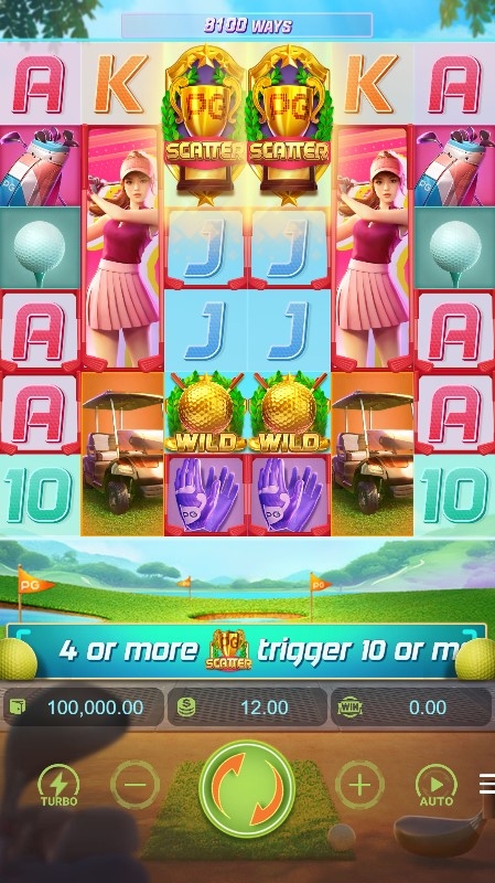 Super Golf Drive Slot Gameplay