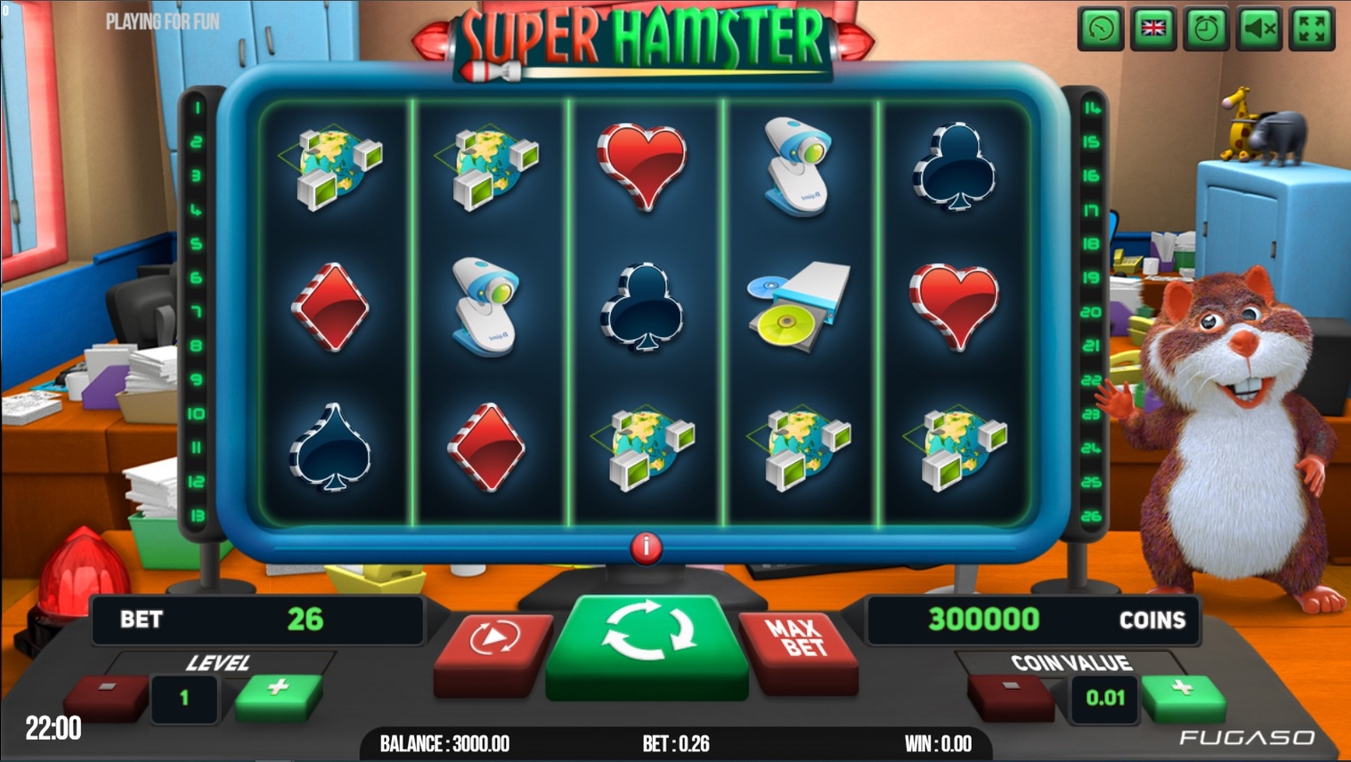 Super Hamster Slot Gameplay