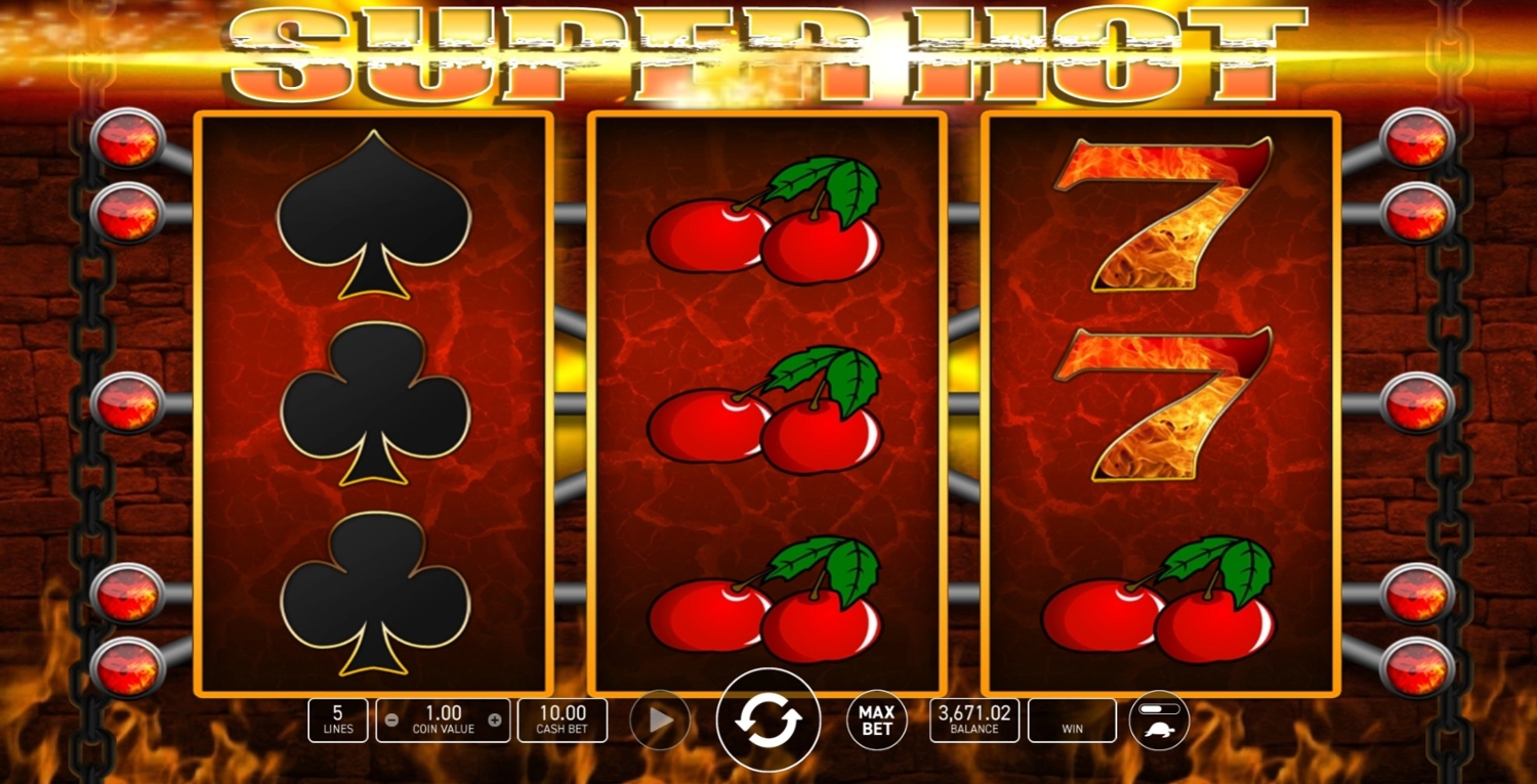 Super Hot Slot Gameplay