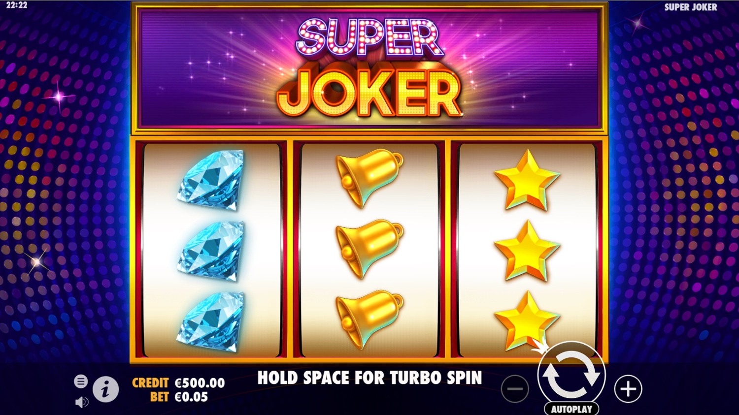 Super Joker Slot Gameplay