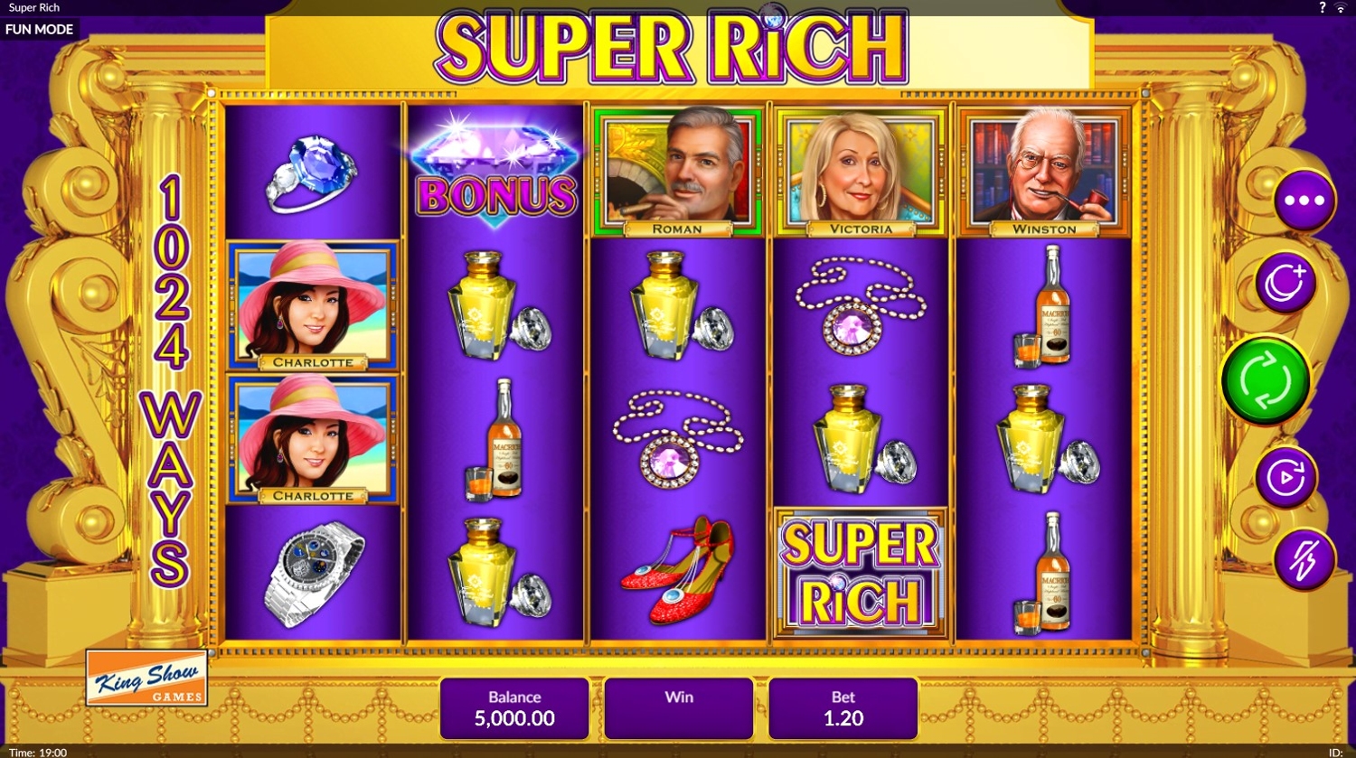 Super Rich Slot Gameplay