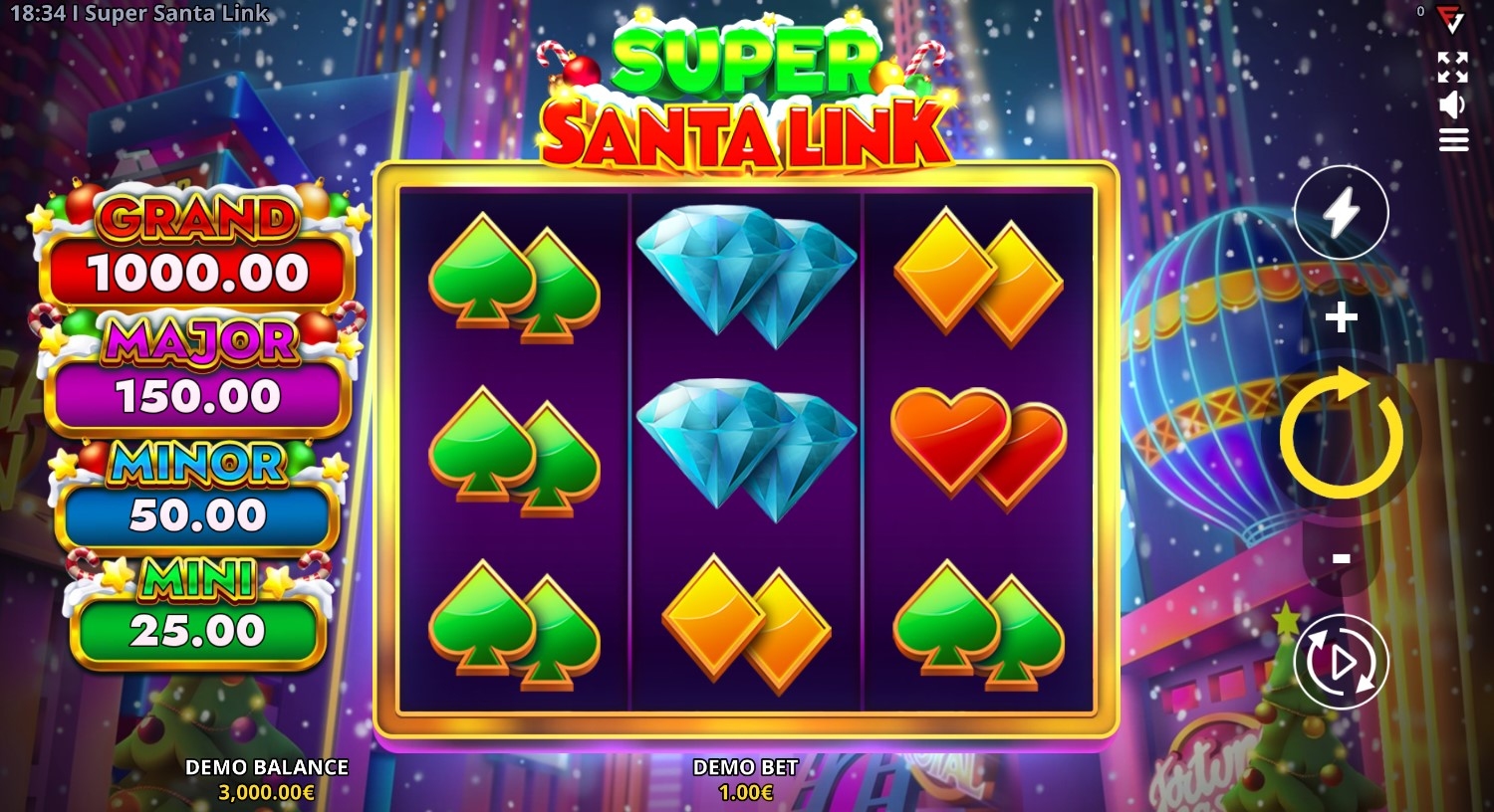 Super Santa Link Slot Gameplay