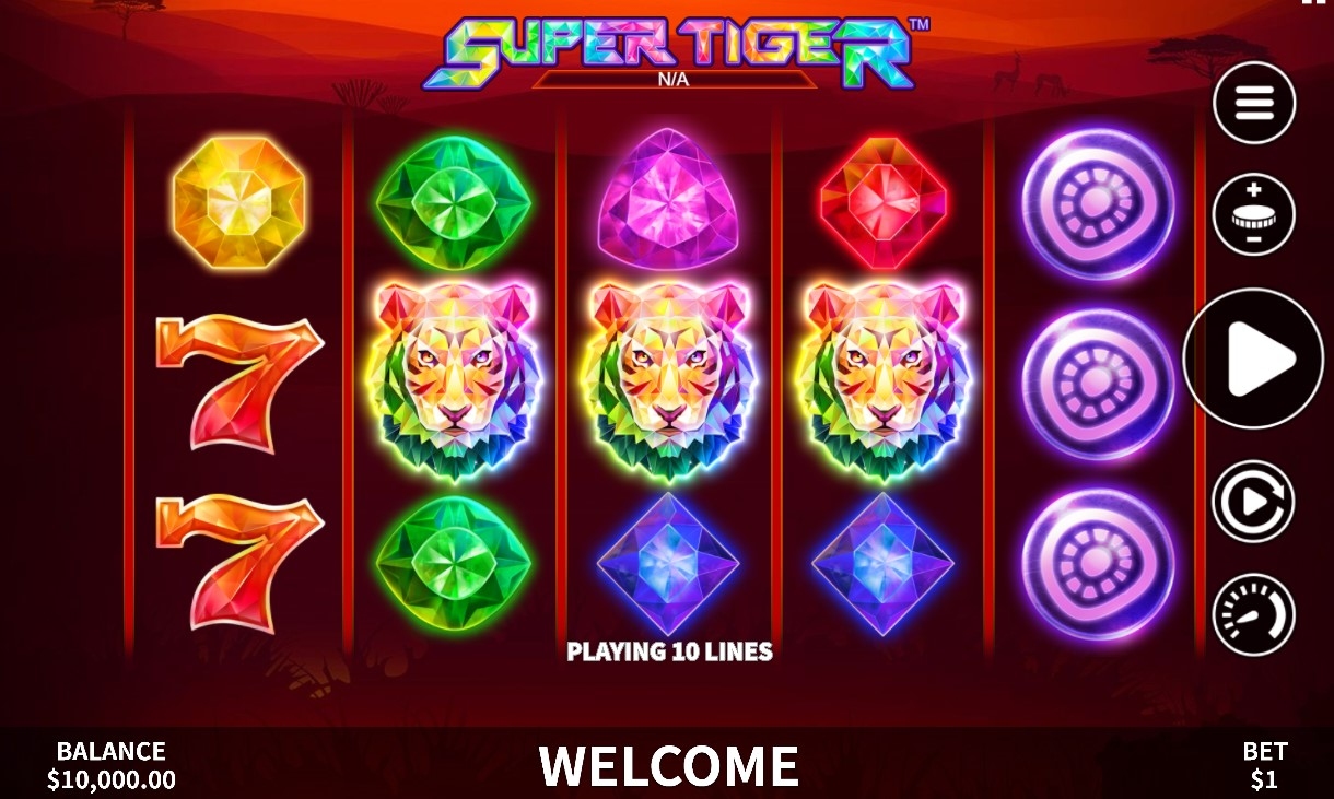Super Tiger Slot Gameplay