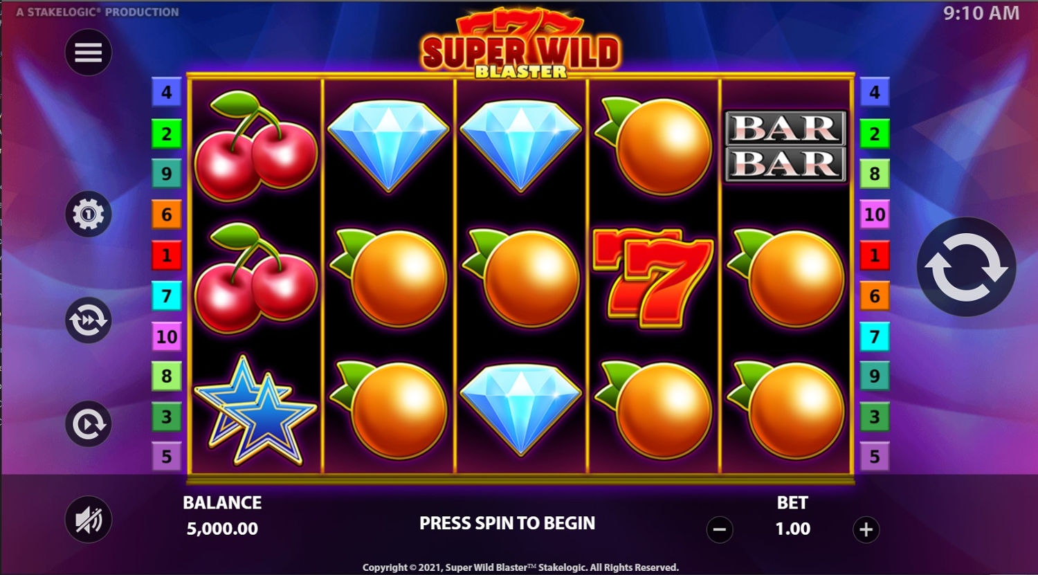 Super Wild Blaster Slot Gameplay