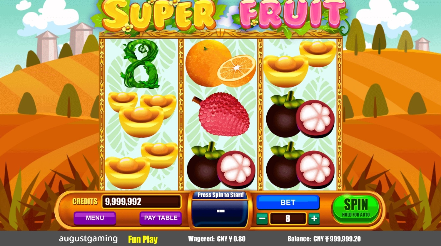 SuperFruit Slot Gameplay