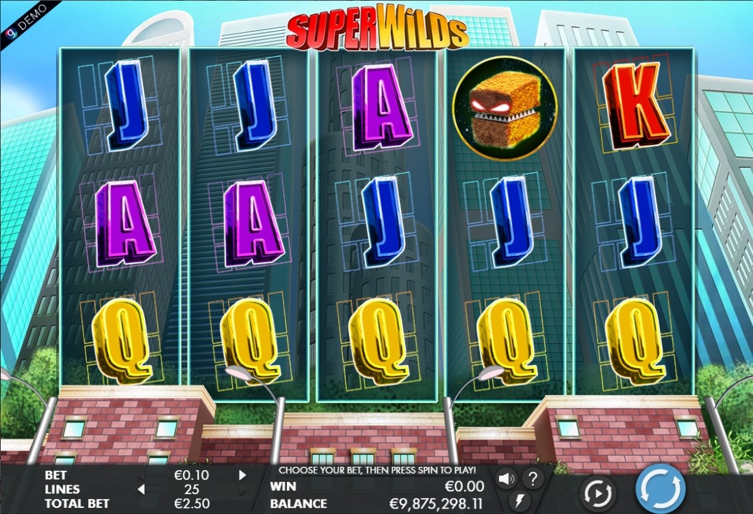 SuperWilds Slot Gameplay