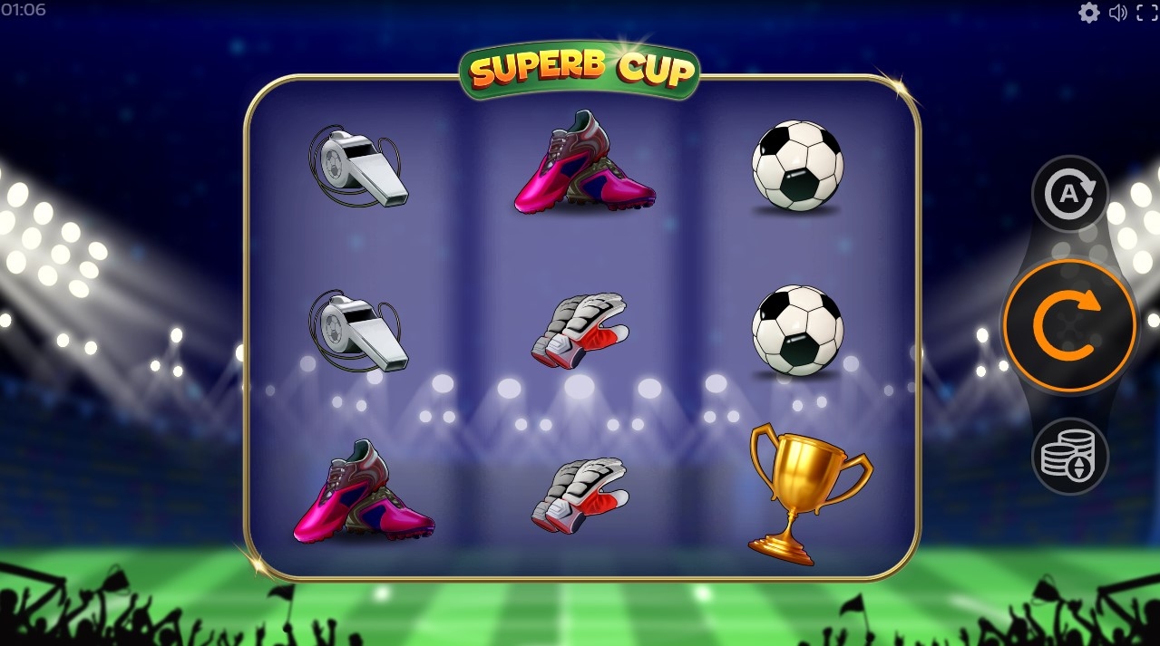 Superb Cup Slot Gameplay
