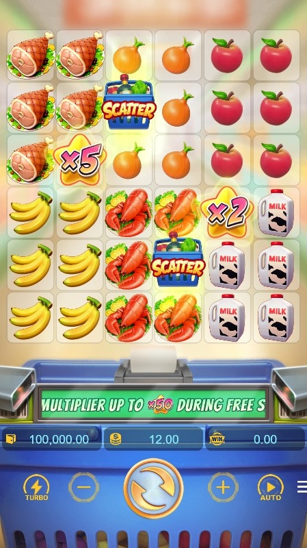 Supermarket Spree Slot Gameplay