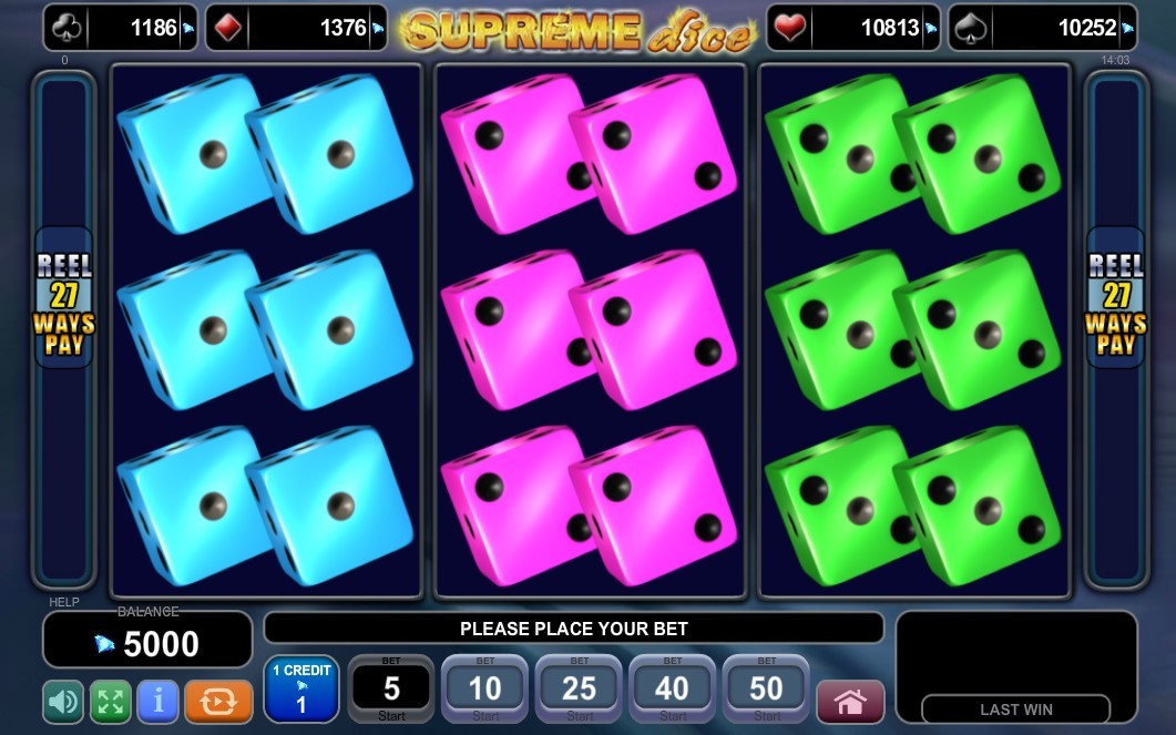 Supreme Dice Slot Gameplay