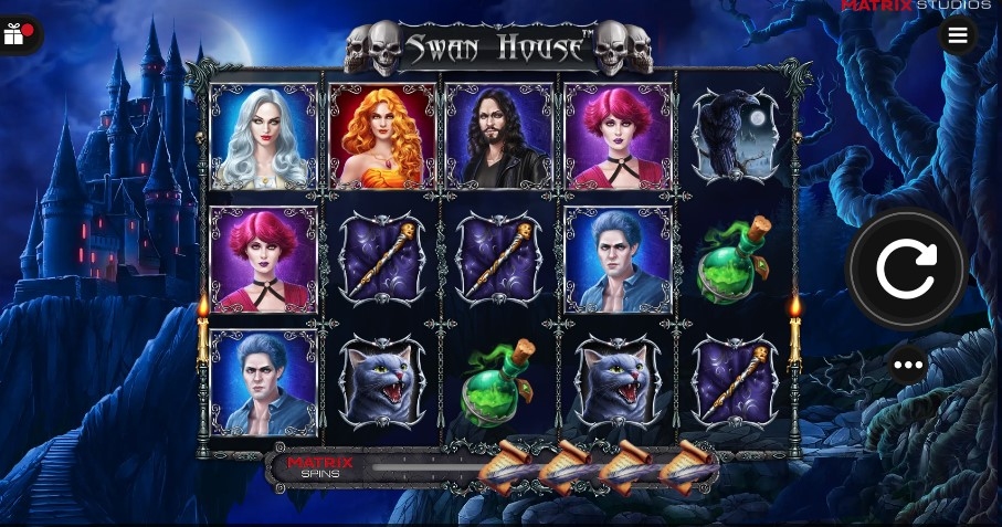 Swan House Slot Gameplay