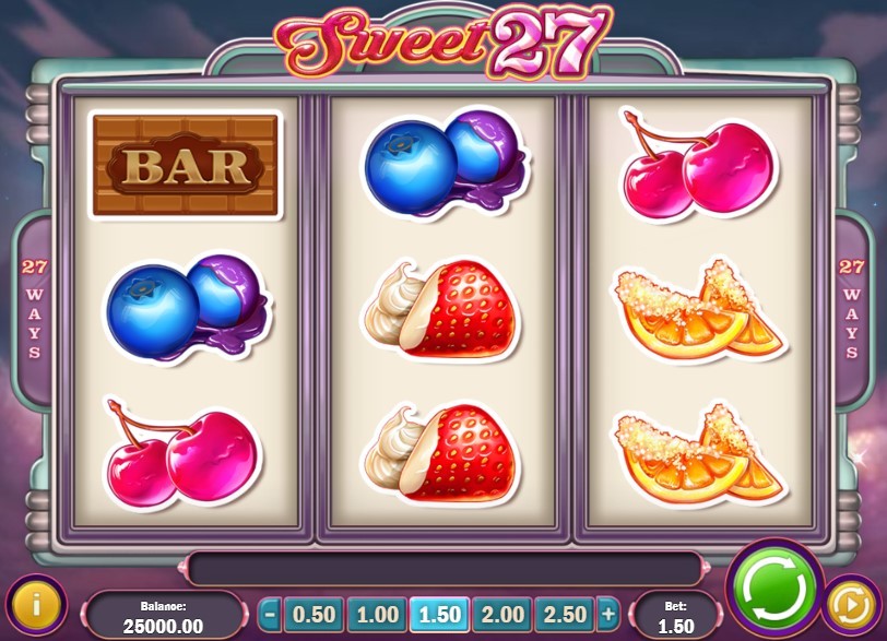 Sweet 27 Slot Gameplay