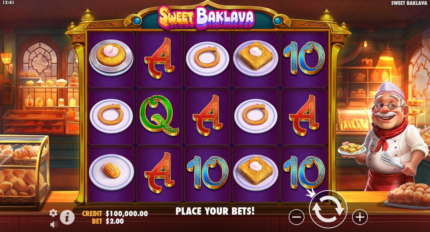 Sweet Baklava Slot Gameplay