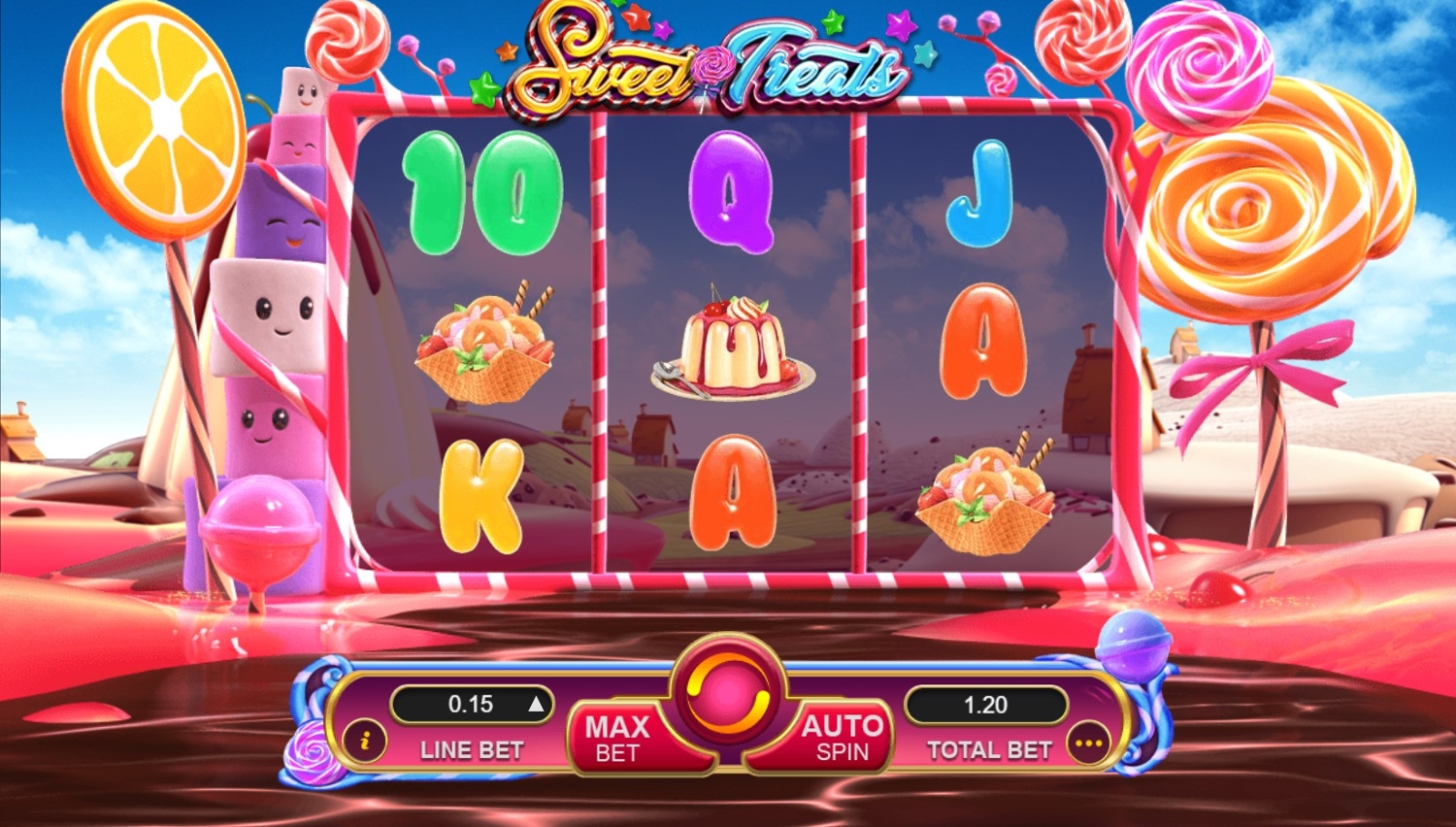 Sweet Treats Slot Gameplay