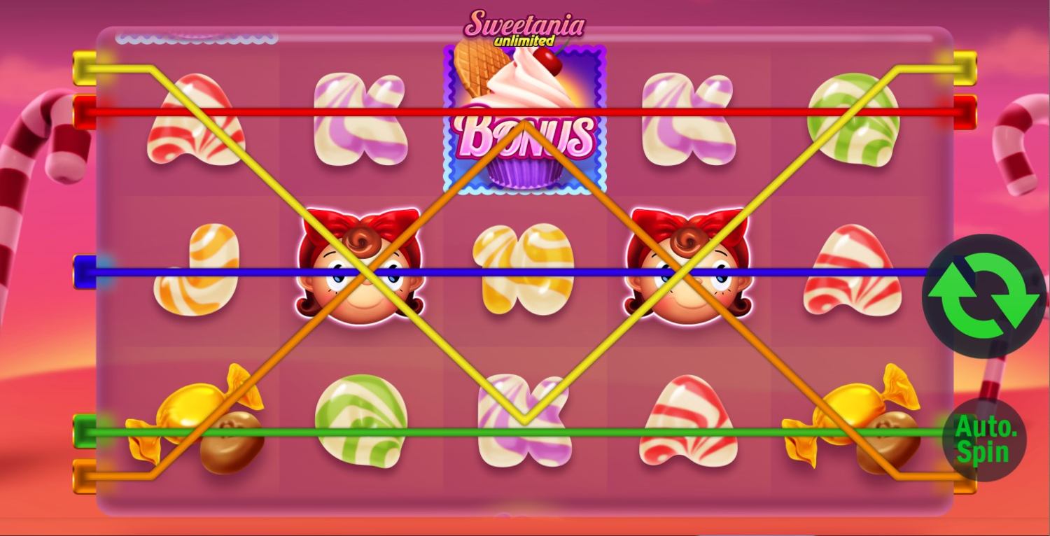 Sweetania Unlimited Slot Gameplay