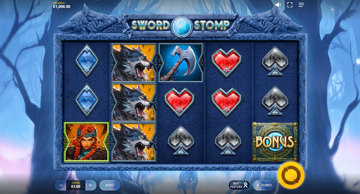Sword Stomp Slot Gameplay