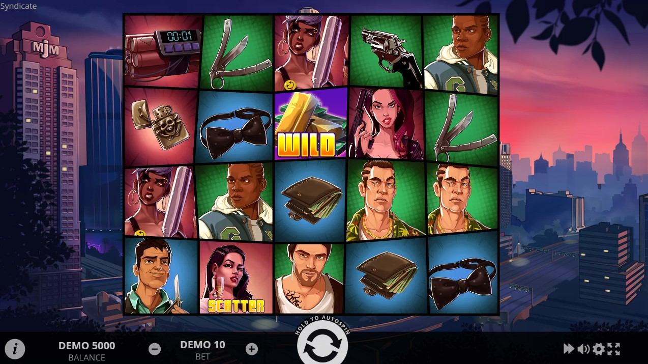 Syndicate Slot Gameplay