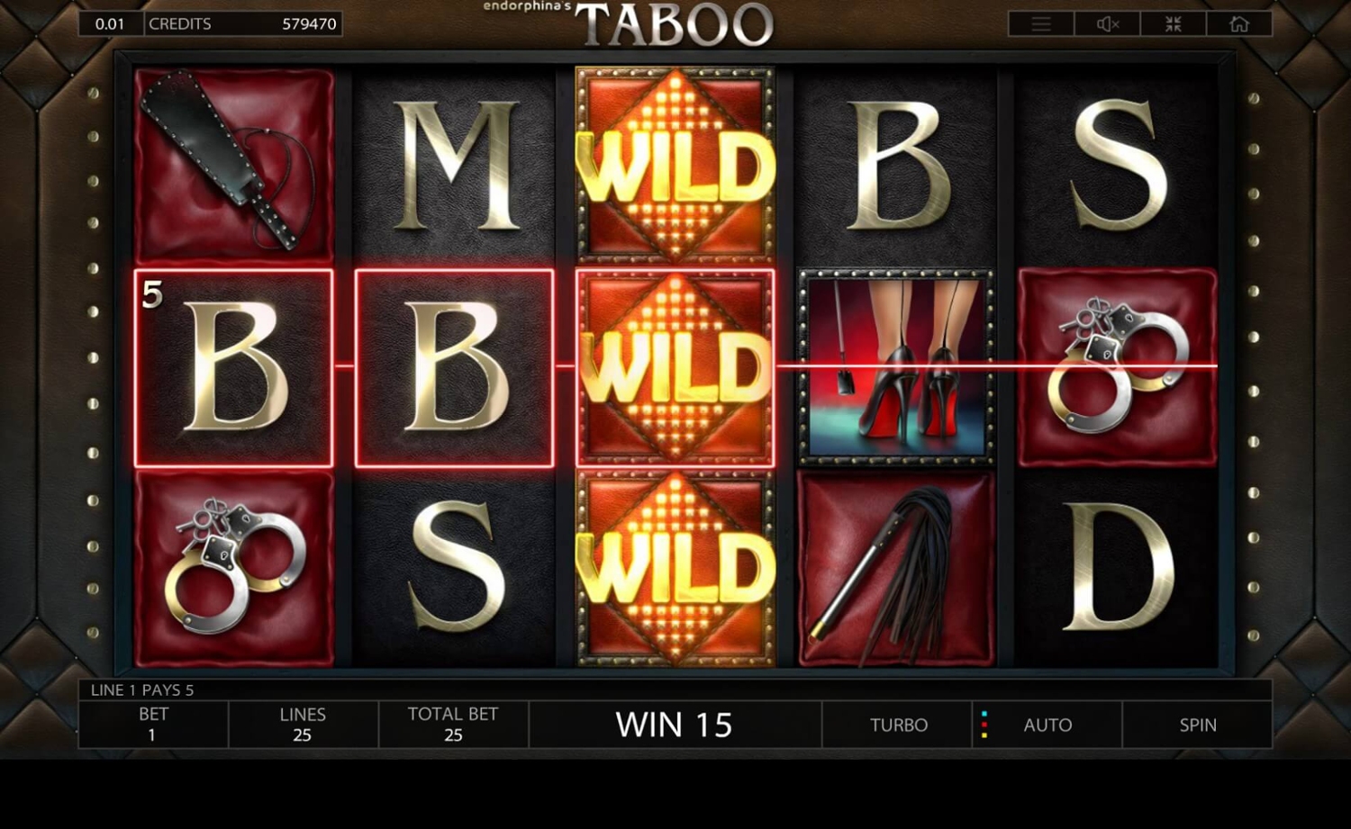 Taboo Slot Gameplay