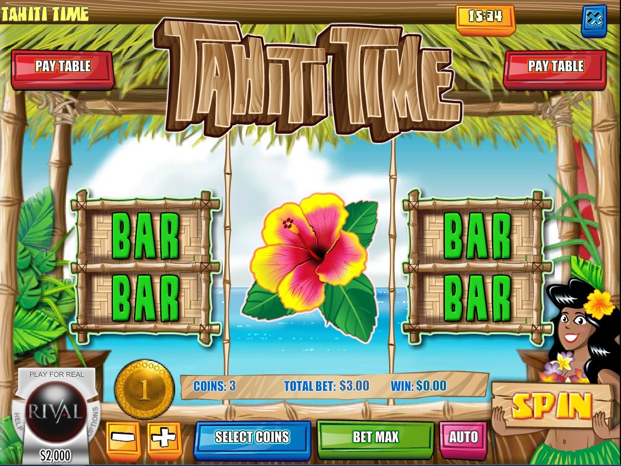 Tahiti Time Slot Gameplay