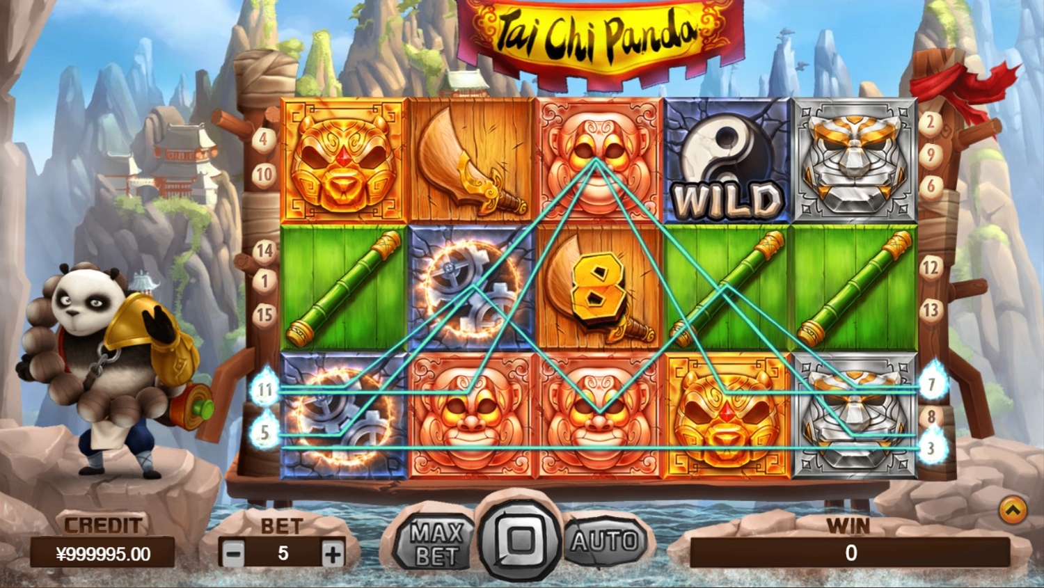 Tai Chi Panda Slot Gameplay