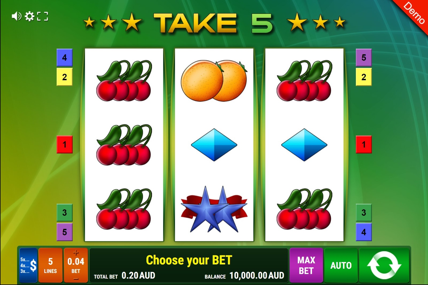 Take 5 Slot Gameplay