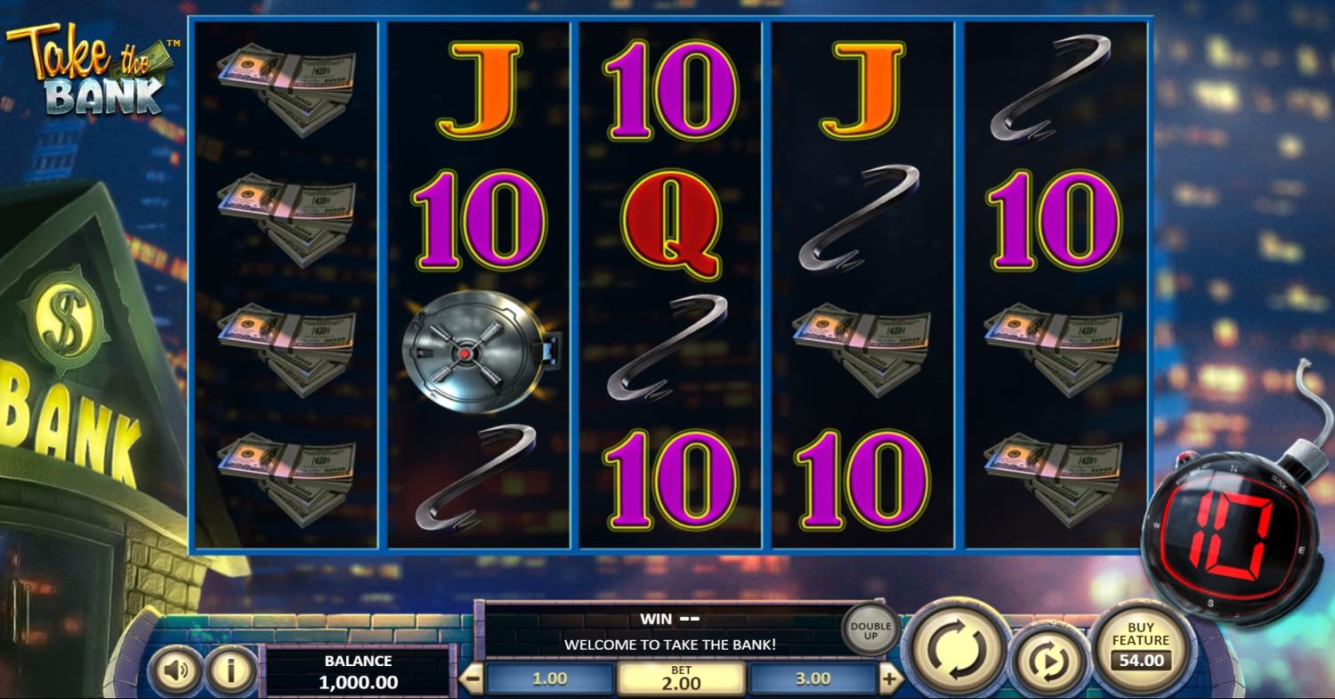Take the Bank Slot Gameplay