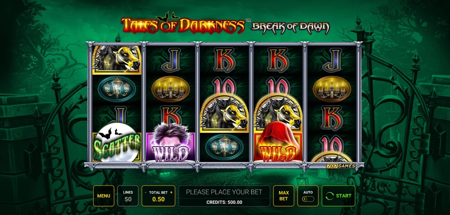 Tales of Darkness Break of Dawn Slot Gameplay