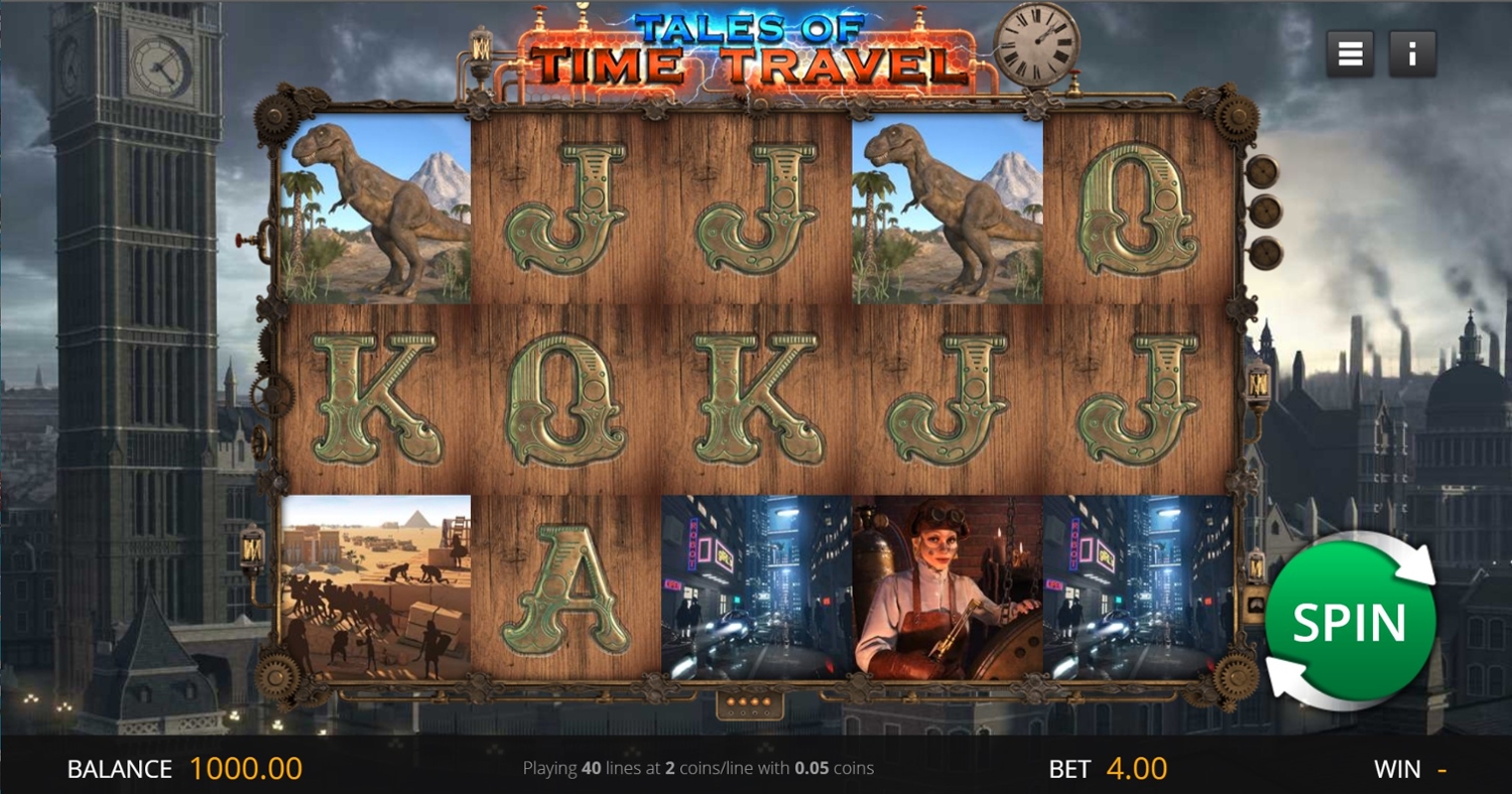 Tales of Time Travel Slot Gameplay