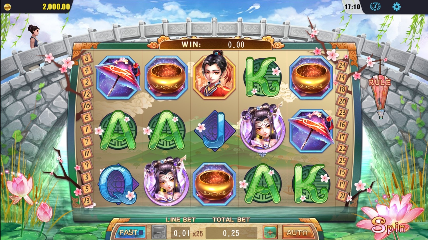 Tales of White Snake Slot Gameplay
