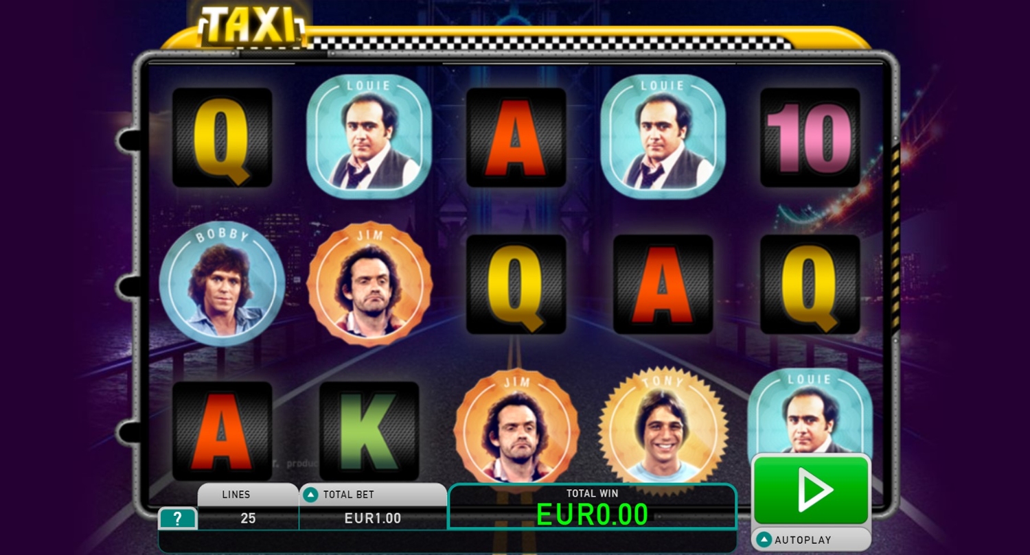 Taxi Slot Gameplay