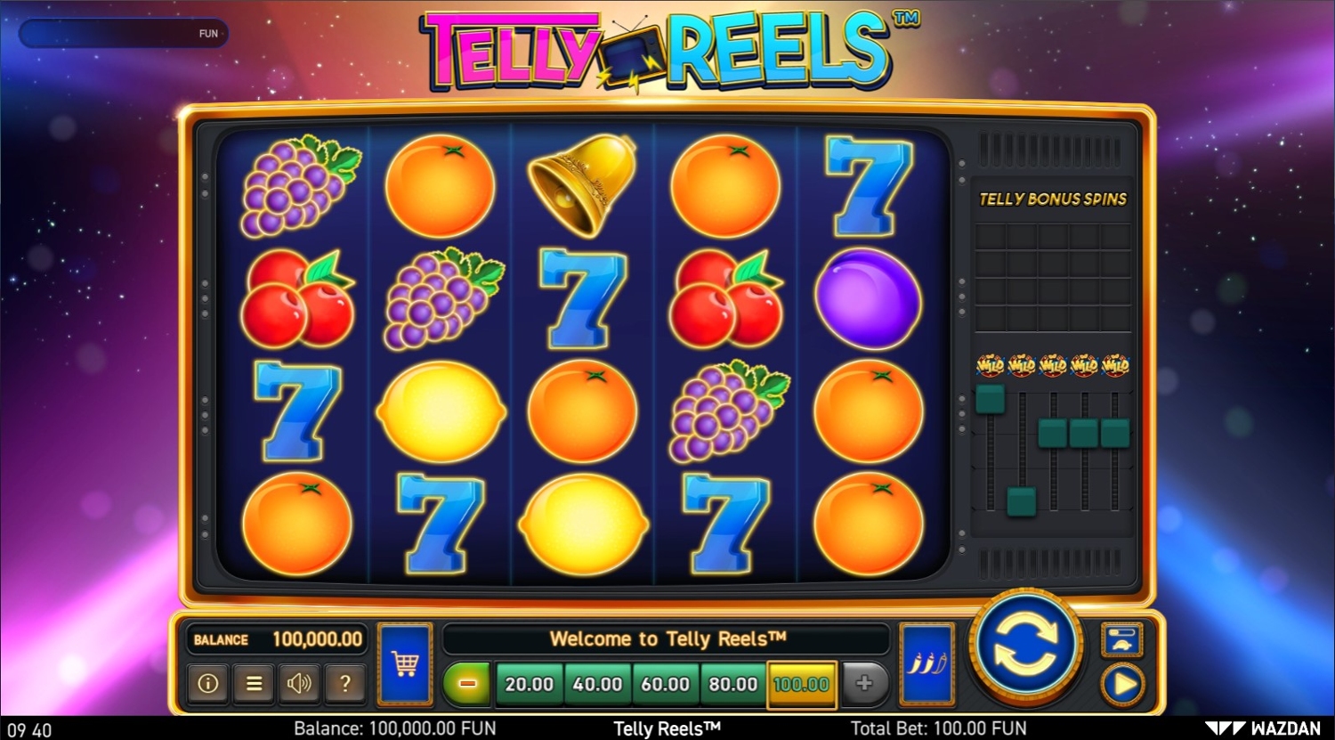 Telly Reels Slot Gameplay