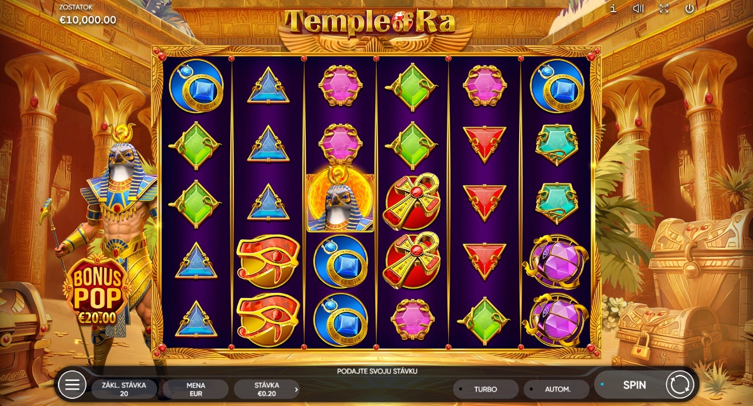 Temple of Ra Slot Gameplay