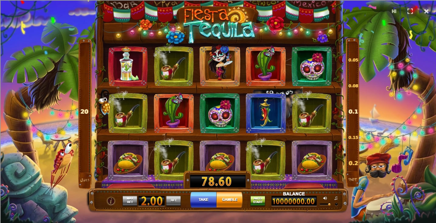 Tequila Fiesta Slot Gameplay