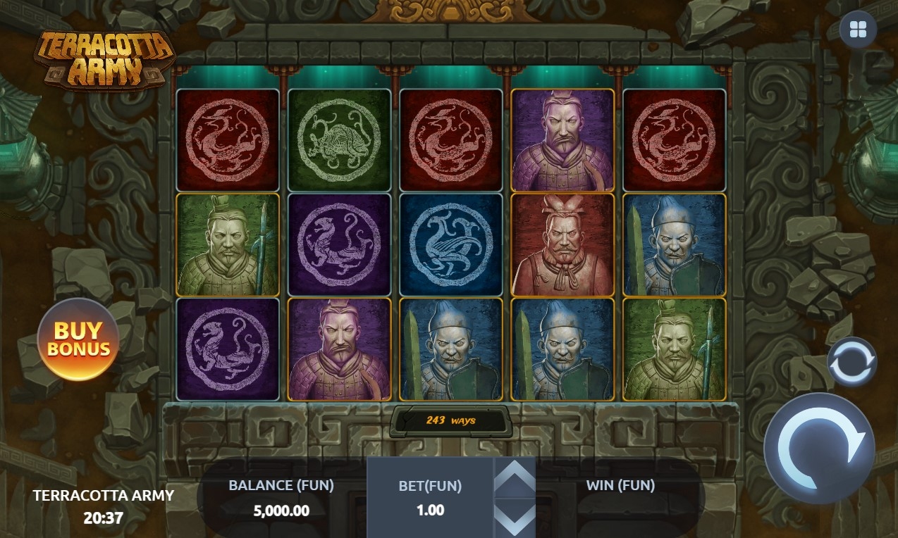 Terracotta Army Slot Gameplay