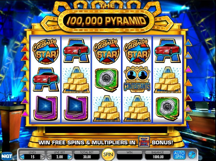 The 100,000 Pyramid Slot Gameplay