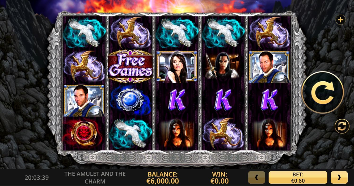 The Amulet And The Charm Slot Gameplay