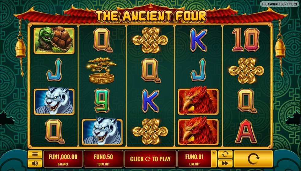 The Ancient Four Slot Gameplay