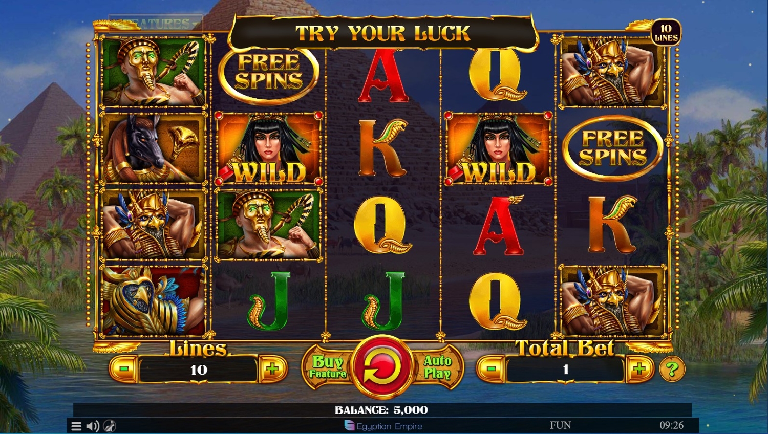 The Ankh Protector Slot Gameplay