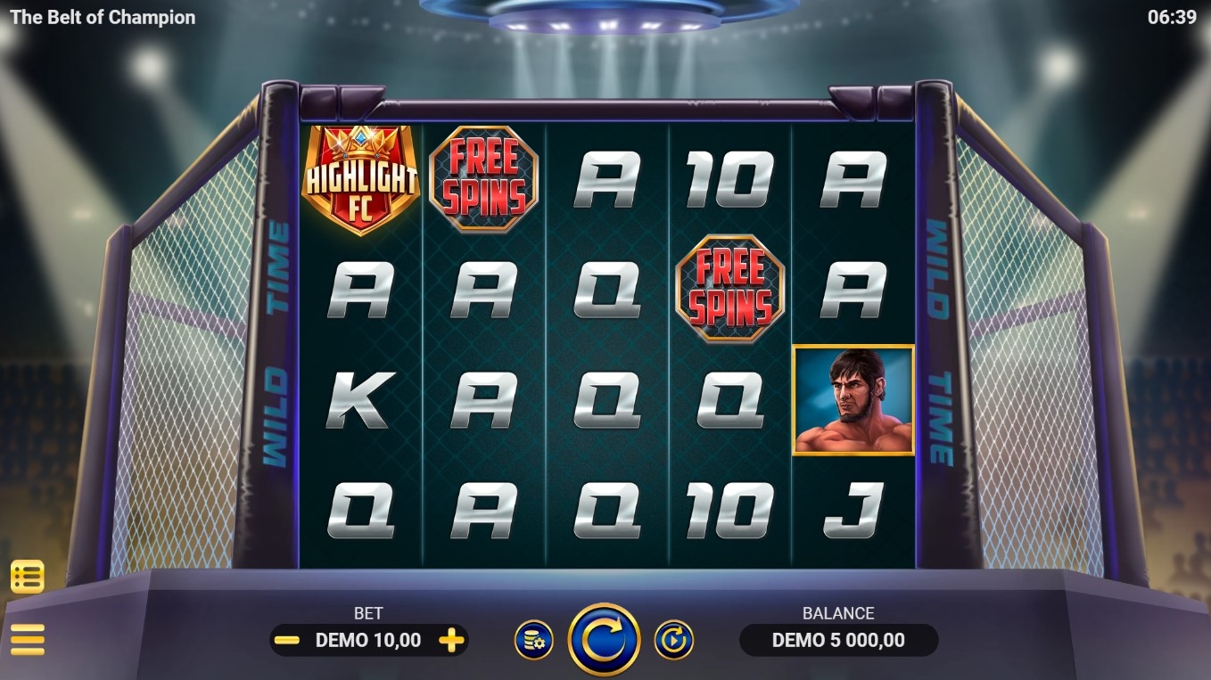 The Belt of Champion Slot Gameplay