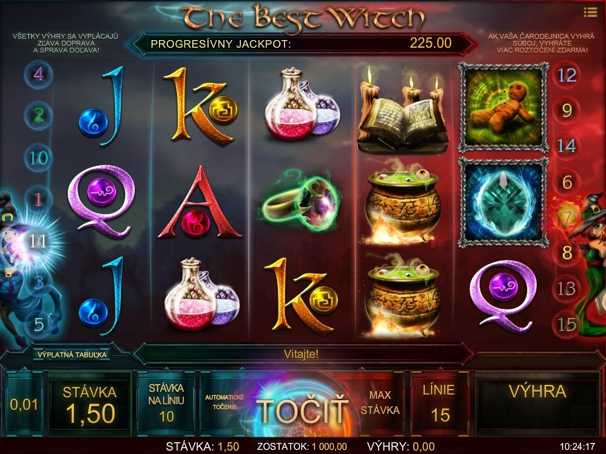 The Best Witch Slot Gameplay