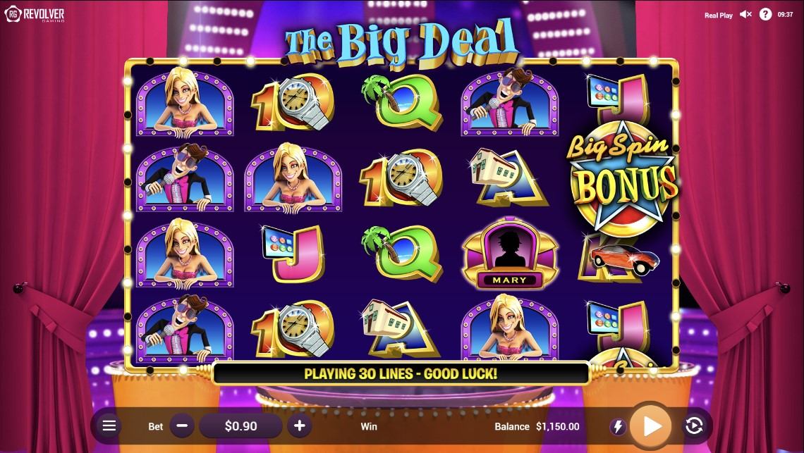 The Big Deal Slot Gameplay