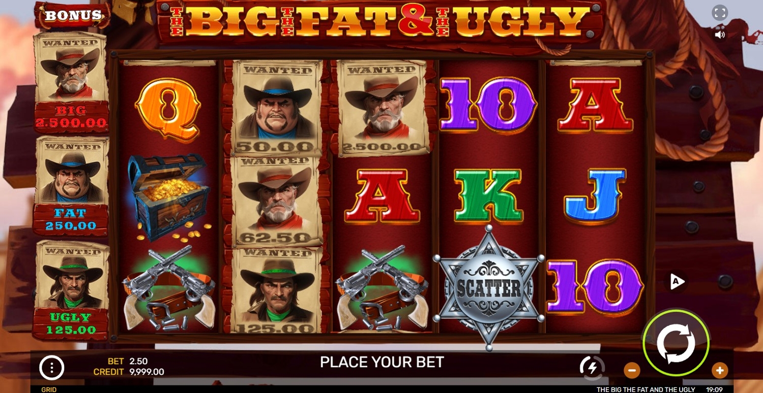 The Big The Fat and The Ungly Slot Gameplay