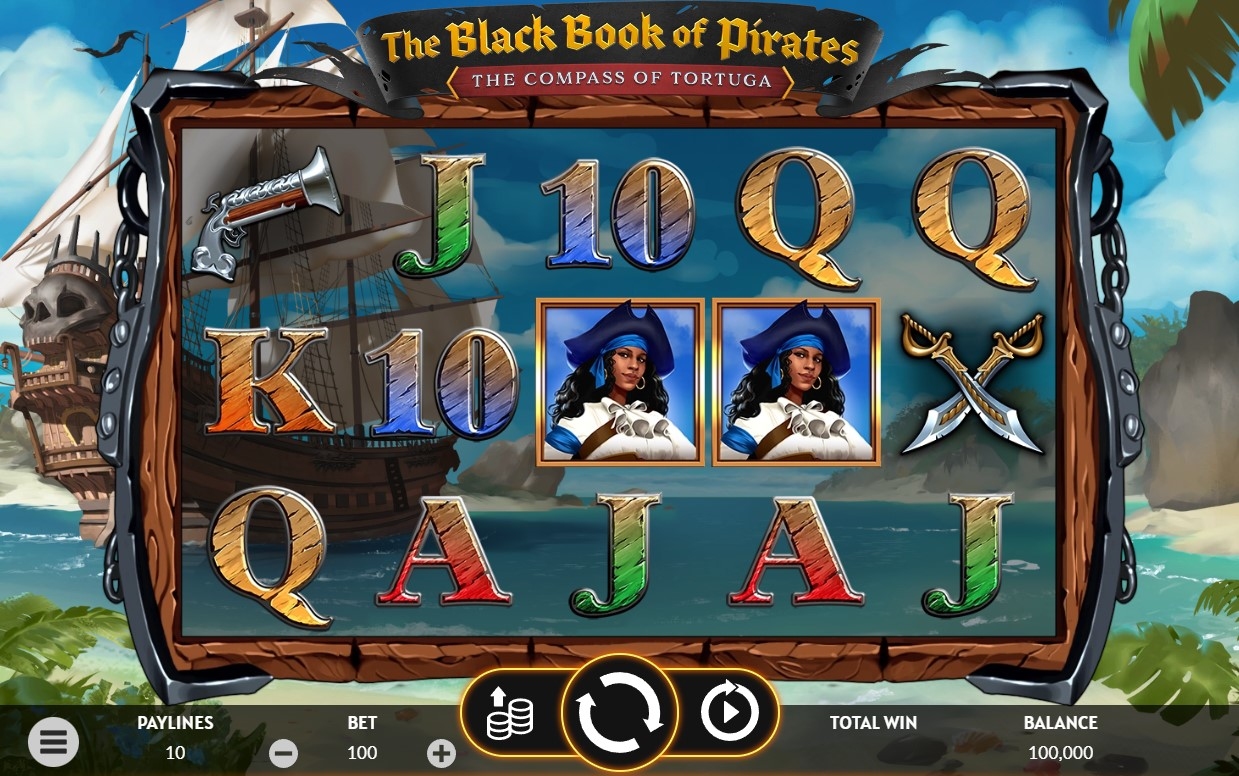 The Black Book of Pirates Slot Gameplay