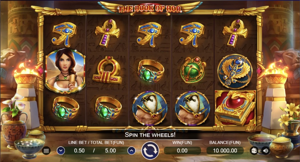 The Book of Hor Slot Gameplay